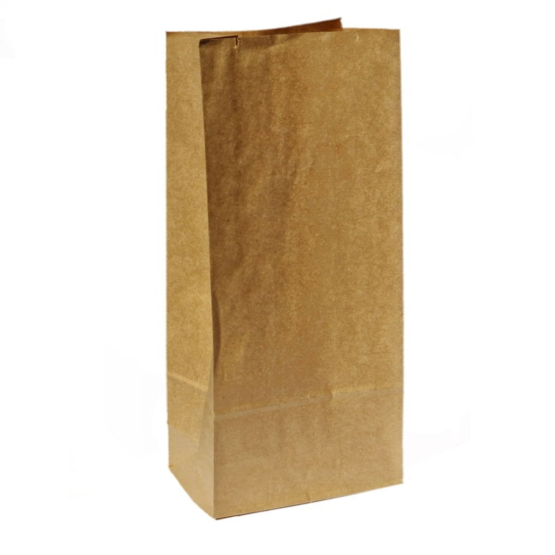 blokbodemzakken, 8x6,5x19 cm, bruin kraft, 70 gr blokbodemzakken, 8x6,5x19 cm, bruin kraft, 70 gr