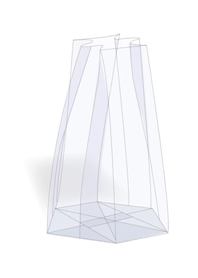 diamantzakken, Ø 9,4x48 cm, PP, 35 µm