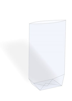 kruisbodemzakken, 8,5x14,5 cm, PP, 35 µm kruisbodemzakken, 8,5x14,5 cm, PP, 35 µm